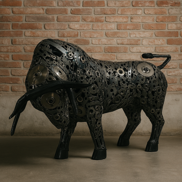 Petit Taureau Metal Mecanic