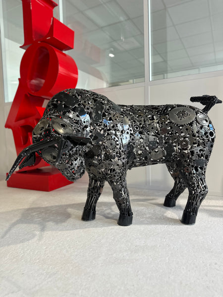 Petit Taureau Metal Mecanic